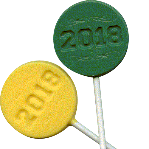 2018 Sucker Chocolate Mold