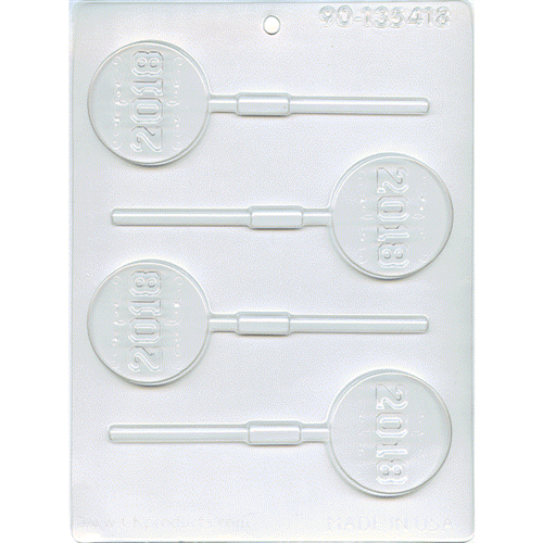 2018 Sucker Chocolate Mold