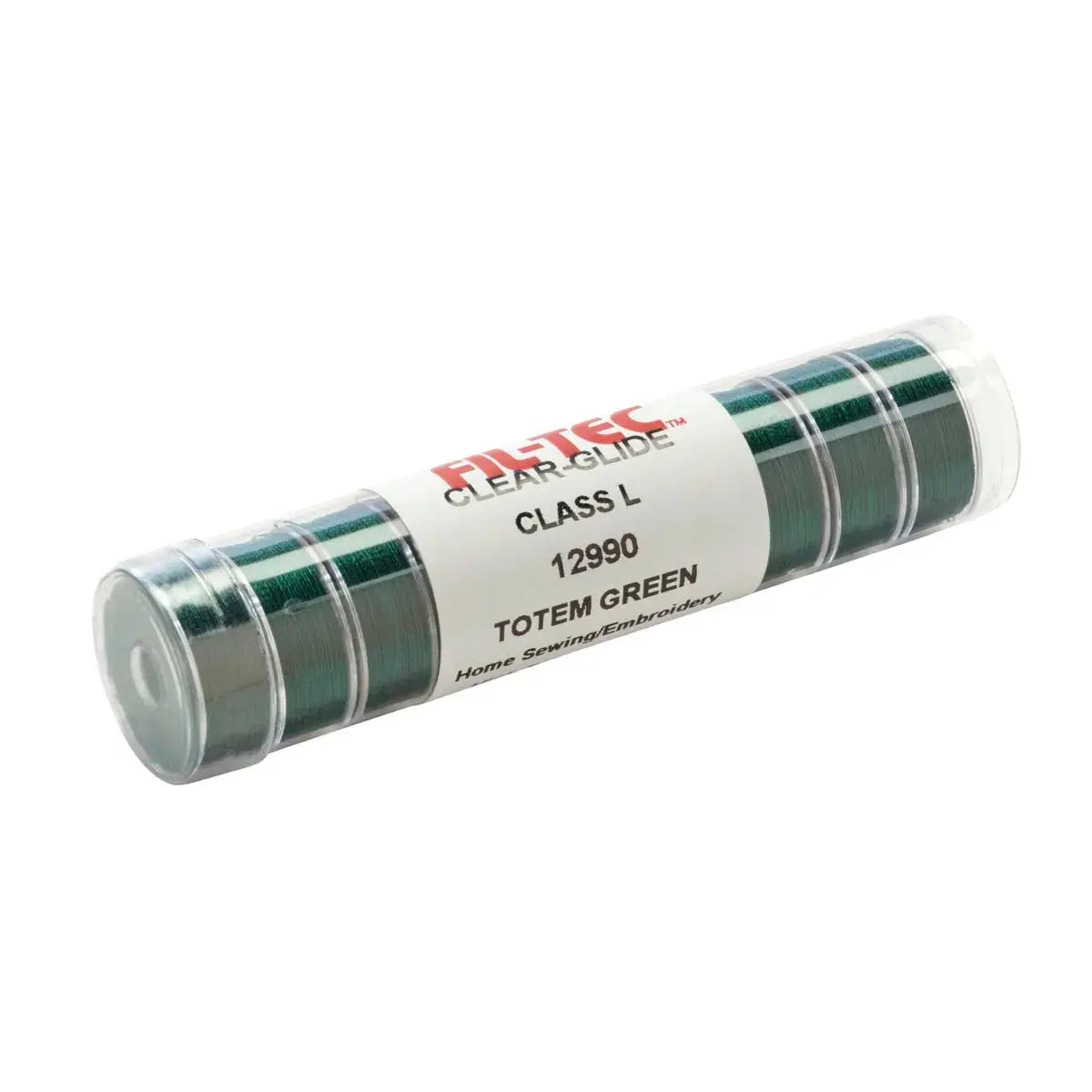 Prewound Polyester Bobbin Tube - Totem Green Style L