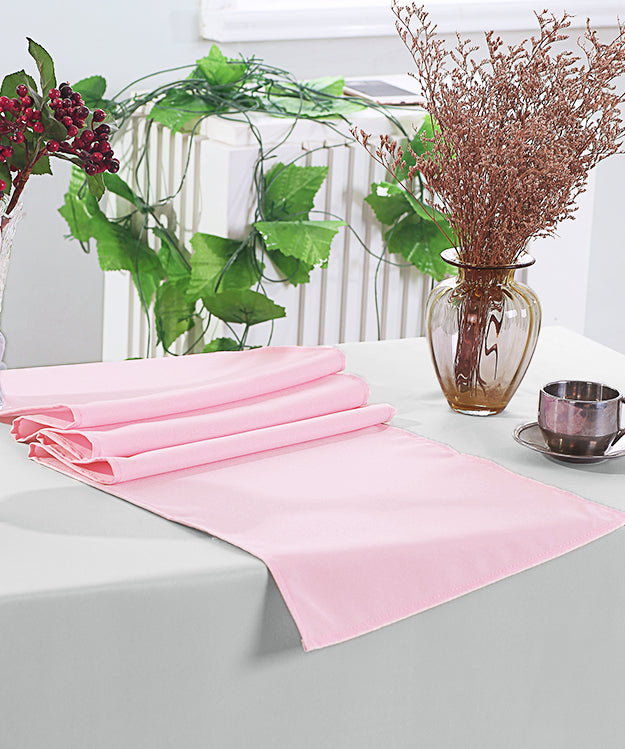 Polyester Table Runner 13x108 Pink