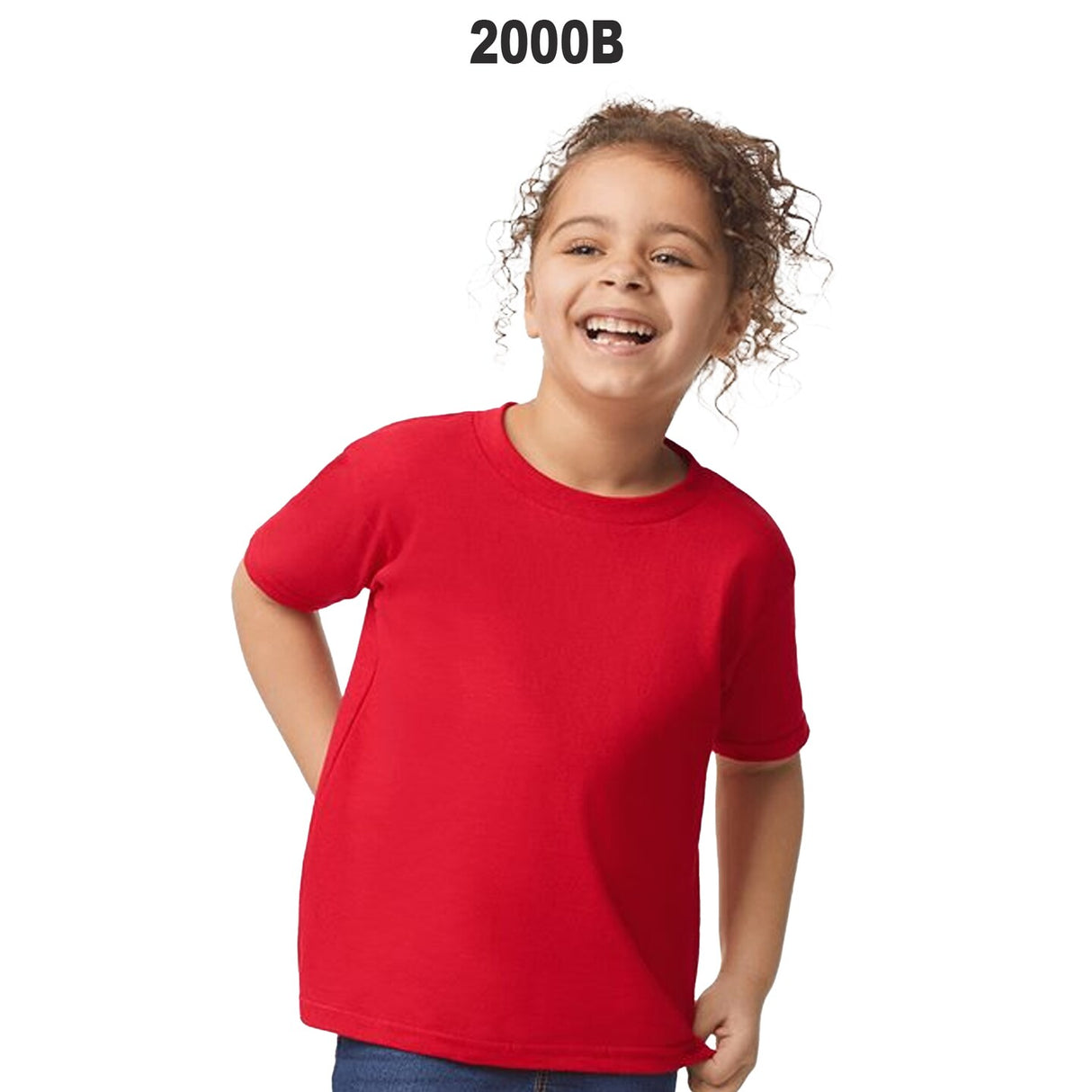 12 Pack: Gildan® Heavy Cotton Toddler Short Sleeve Crew-Neck T-Shirt