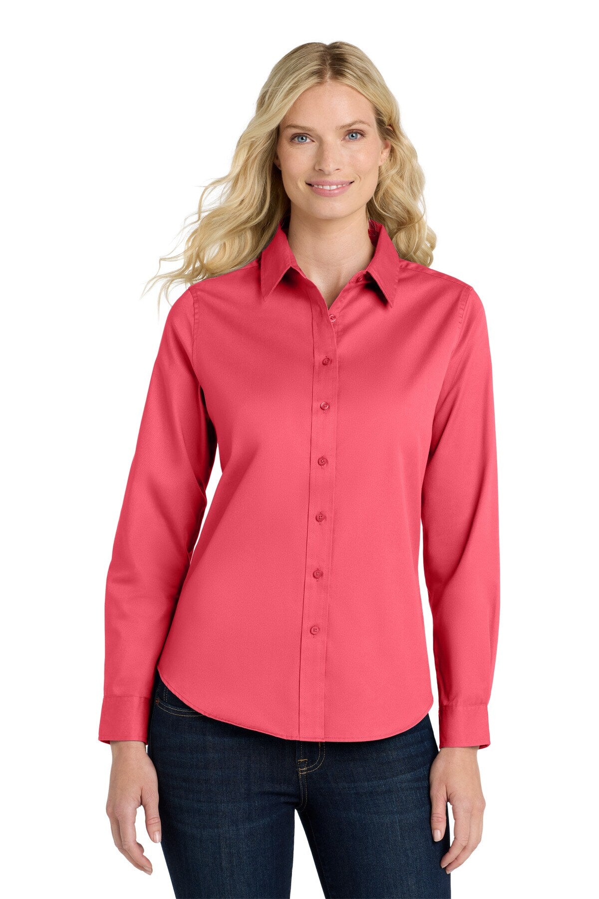 Port Authority® Women's Long Sleeve Easy Care Shirt