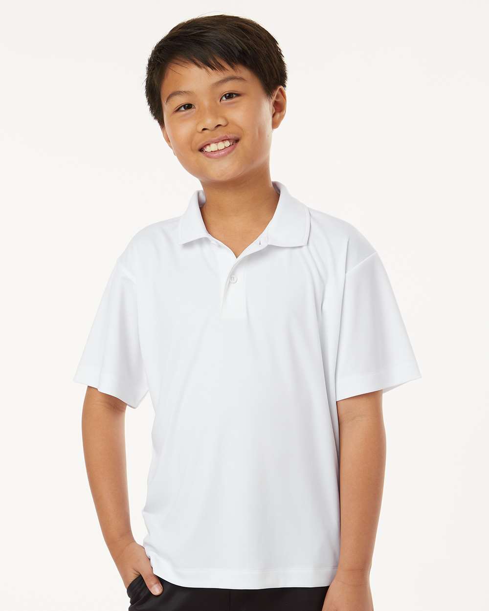 AllPro® Youth Pro Lock Performance Polo Moisture Wicking UPF 50 Protection