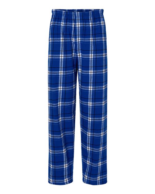 Boxercraft® Men’s Harley Flannel Pants Double-Brushed Cotton, Elastic Waist & Plaid Design