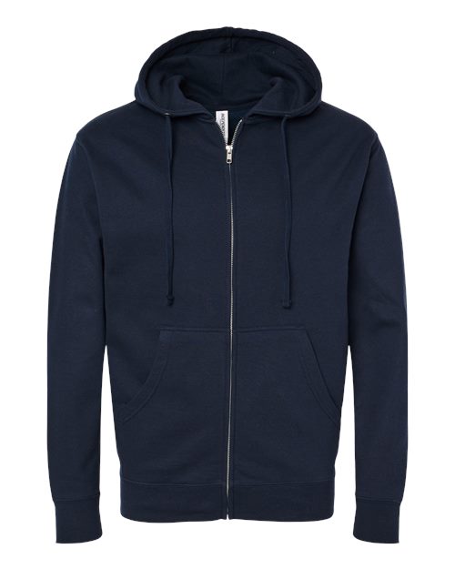 Independent Trading Co. Unisex Midweight Full-Zip Hooded Sweatshirt