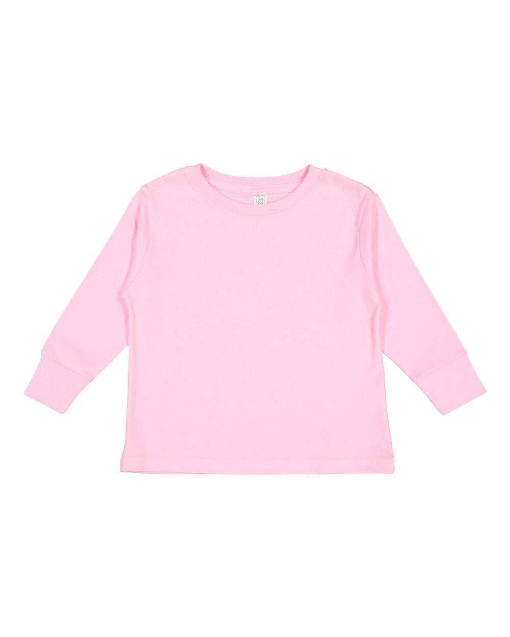RADYAN® Toddler Fine Jersey Crewneck Long Sleeve Tee - 3302