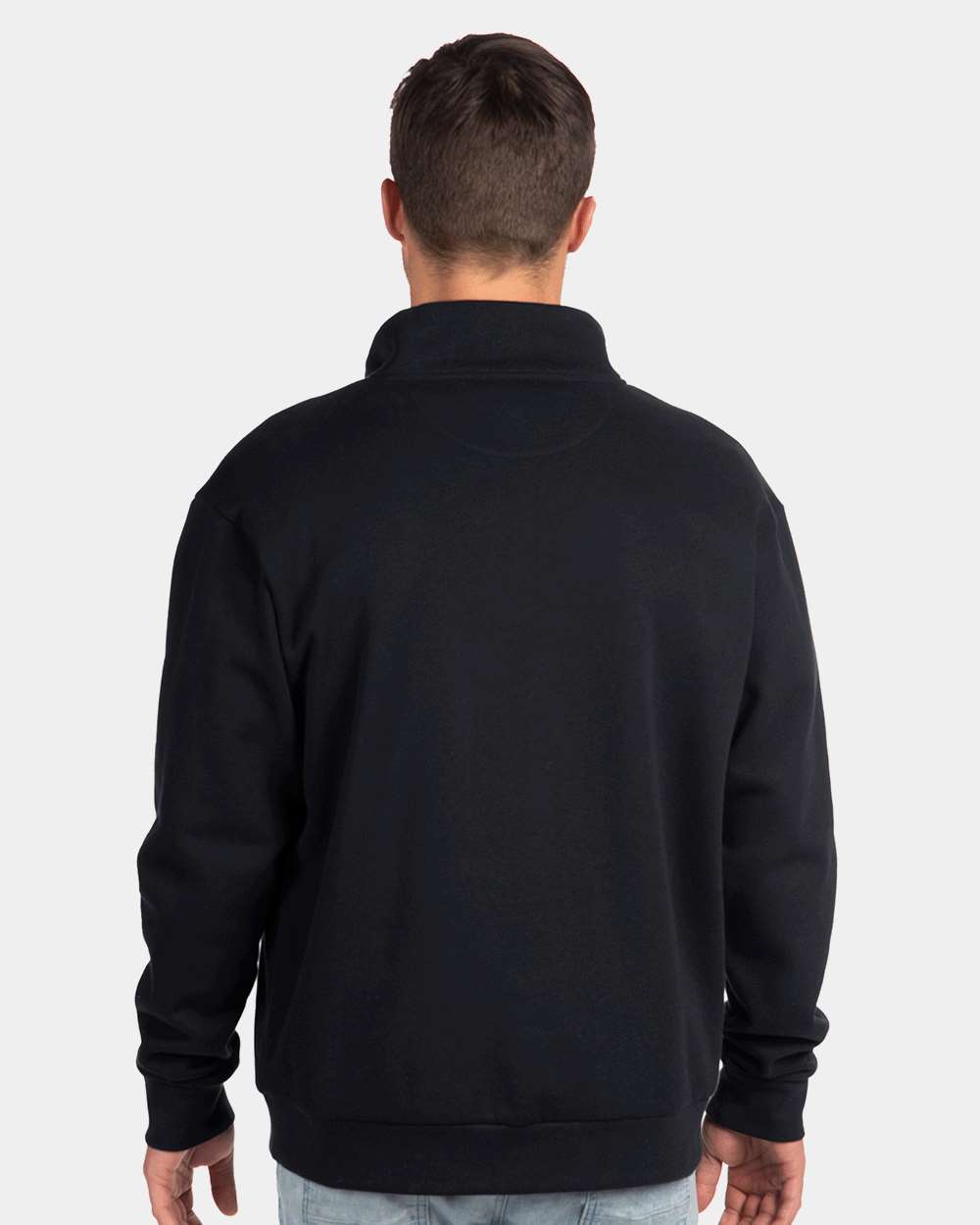 Next Level® Fleece Quarter-Zip Long Sleeve Pullover
