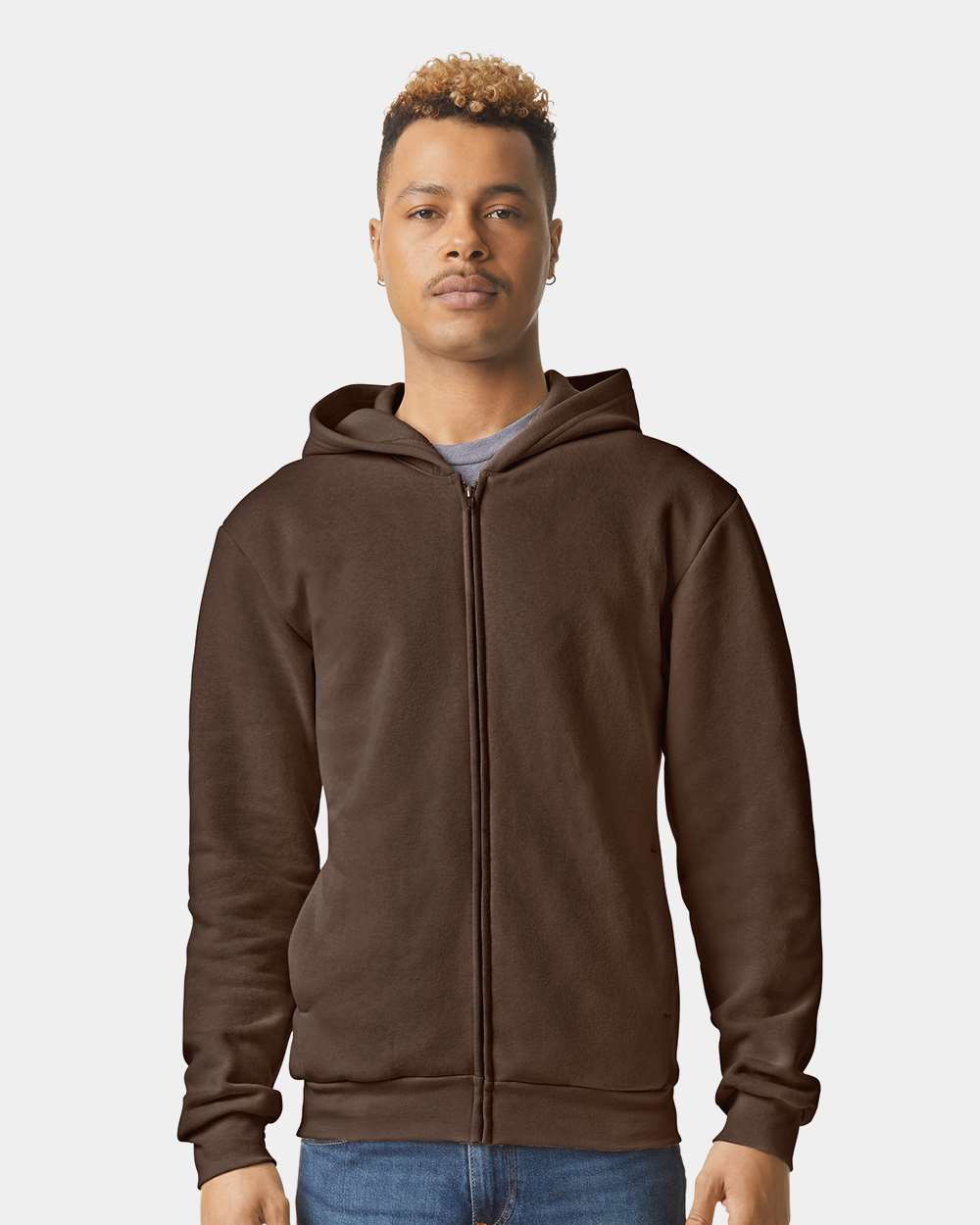American Apparel® ReFlex Fleece Full-Zip Hoodie Sweatshirt