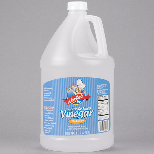 1 Gallon Distilled White Vinegar - 4/Case