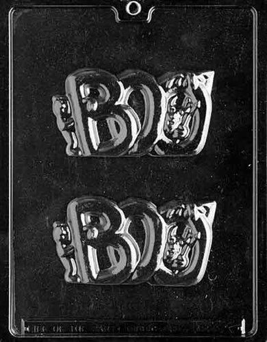 "Boo" Halloween Chocolate Mold