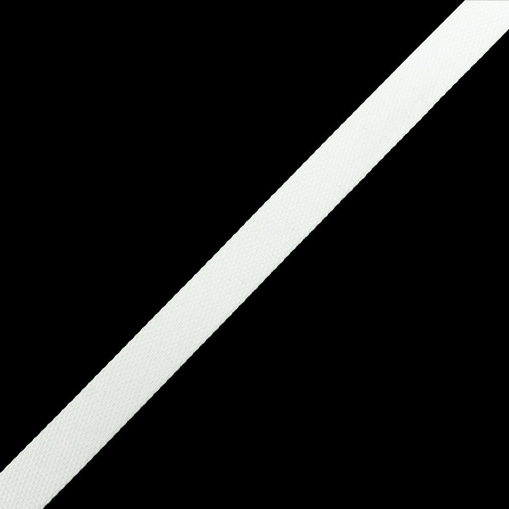 Italian White 1.10 mm Gauge Webbing - 0.875"