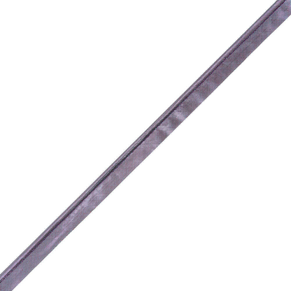 Italian Purple Metallic Piping with Lip - 0.625"