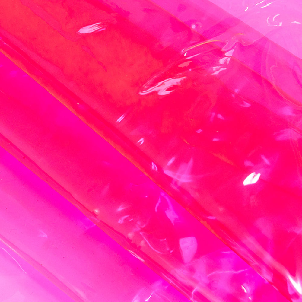 Pink-Tinted Clear Vinyl - 10 Gauge - Farbe Collection