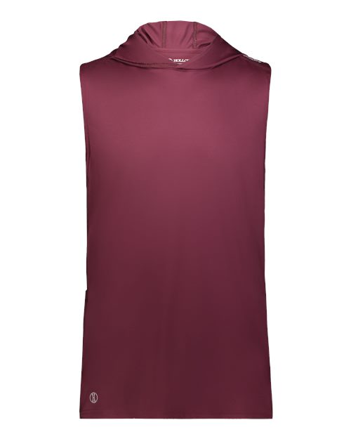 Holloway Unisex CoolCore Sleeveless Hooded T-Shirt