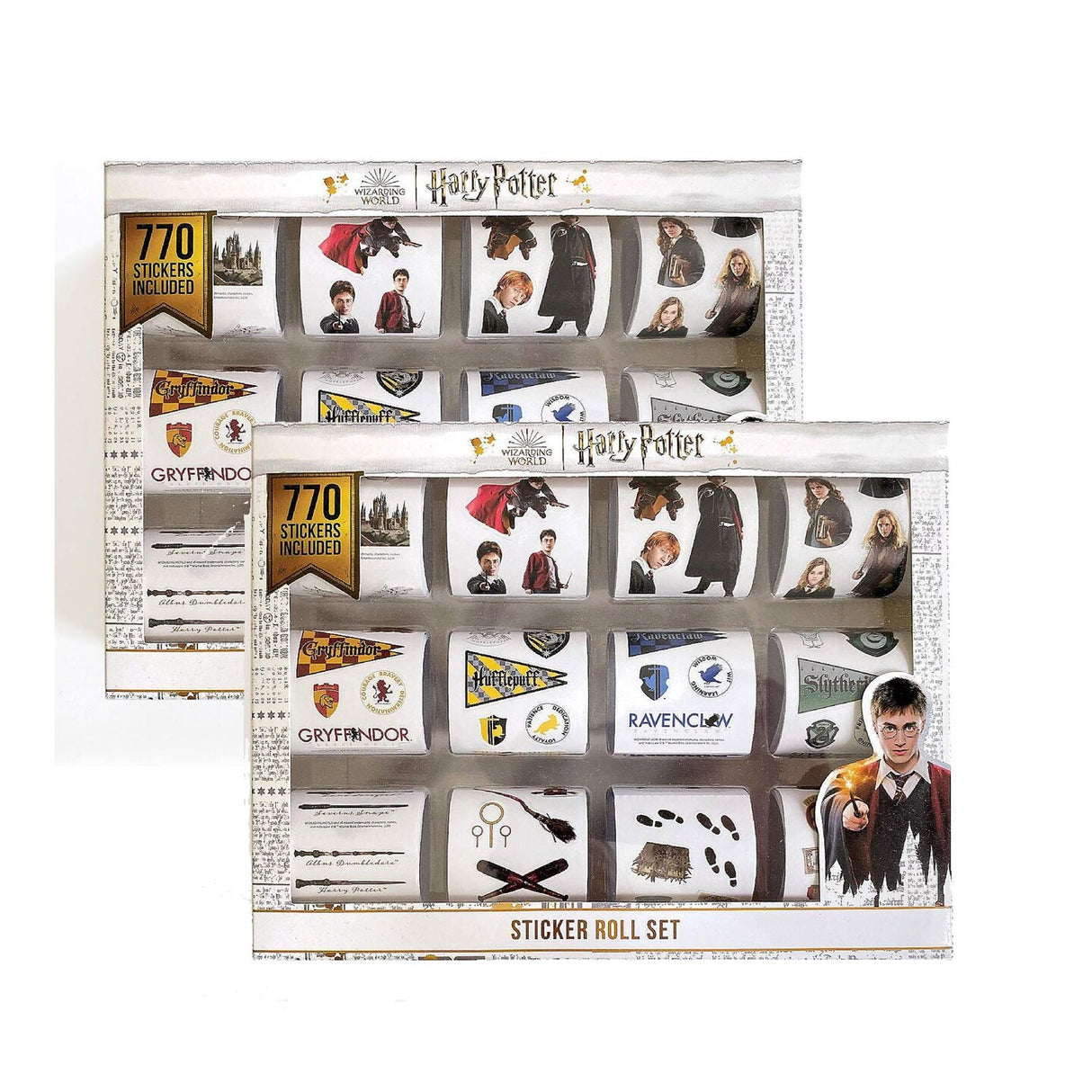 Harry Potter Sticker Roll Box Set 770 Stickers