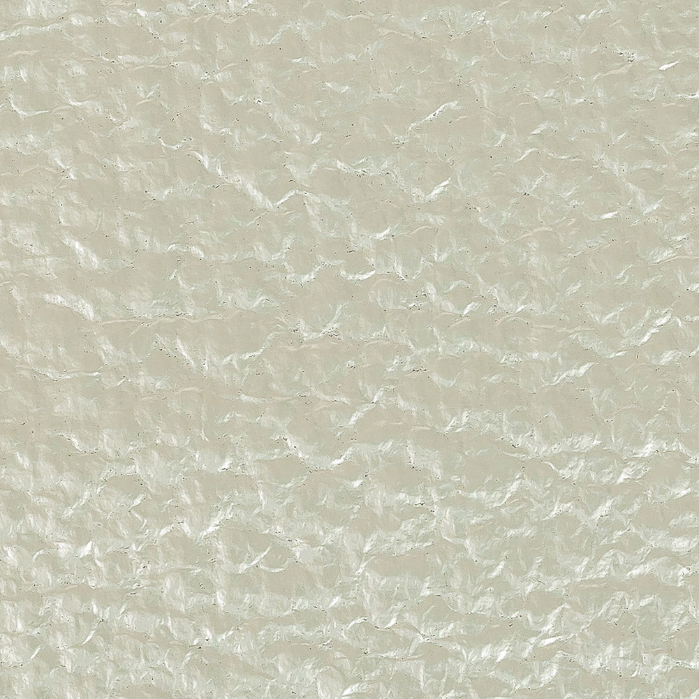 Clara Italian Metallic Mother of Pearl Pebbled Coating with Foil Laminate