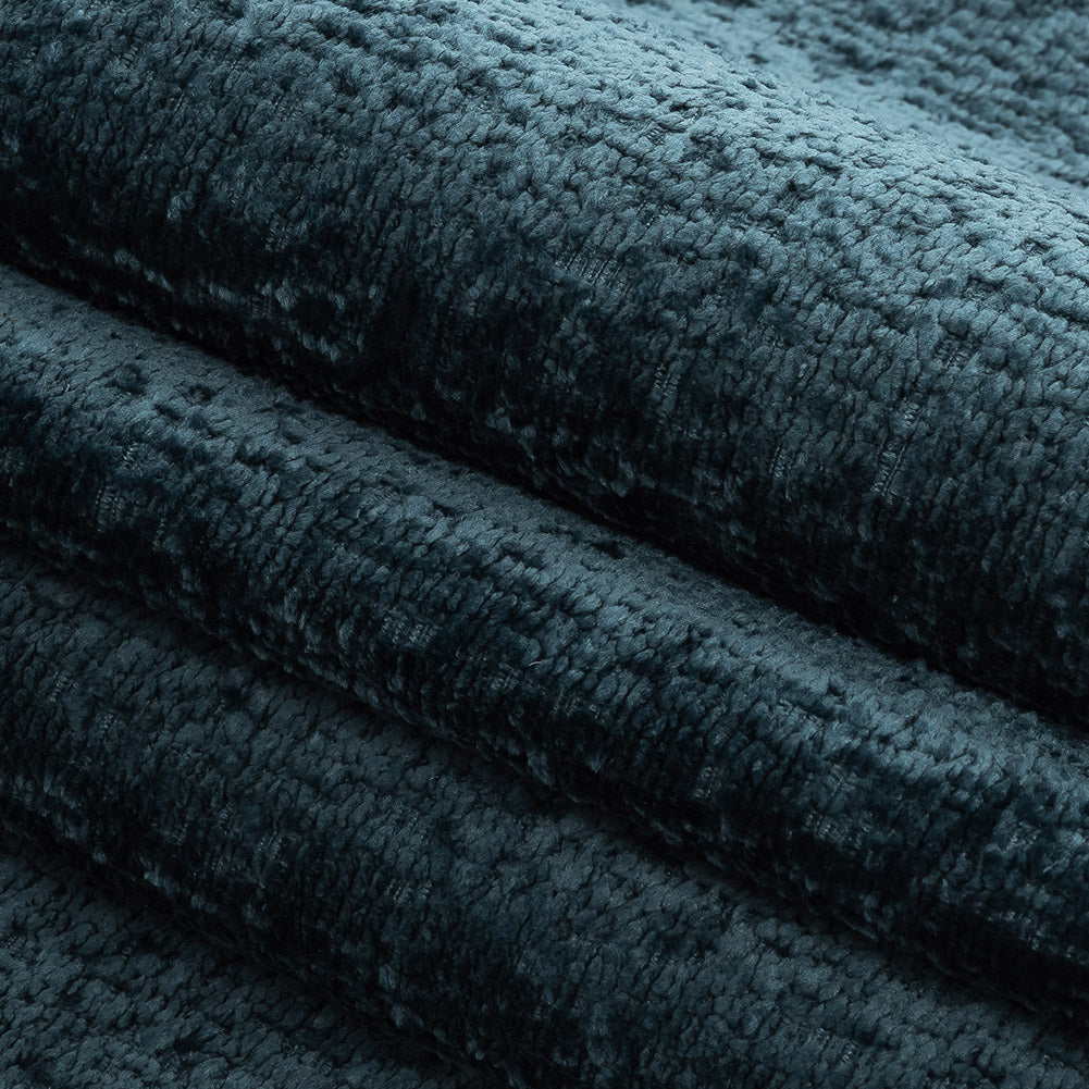 Crypton Hesse Blue Tactile Polyester Chenille