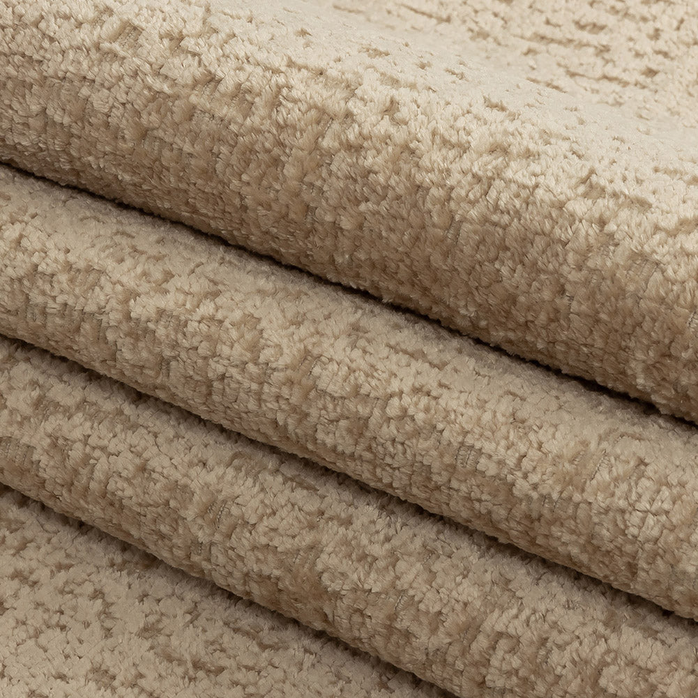 Crypton Hesse Camel Tactile Polyester Chenille