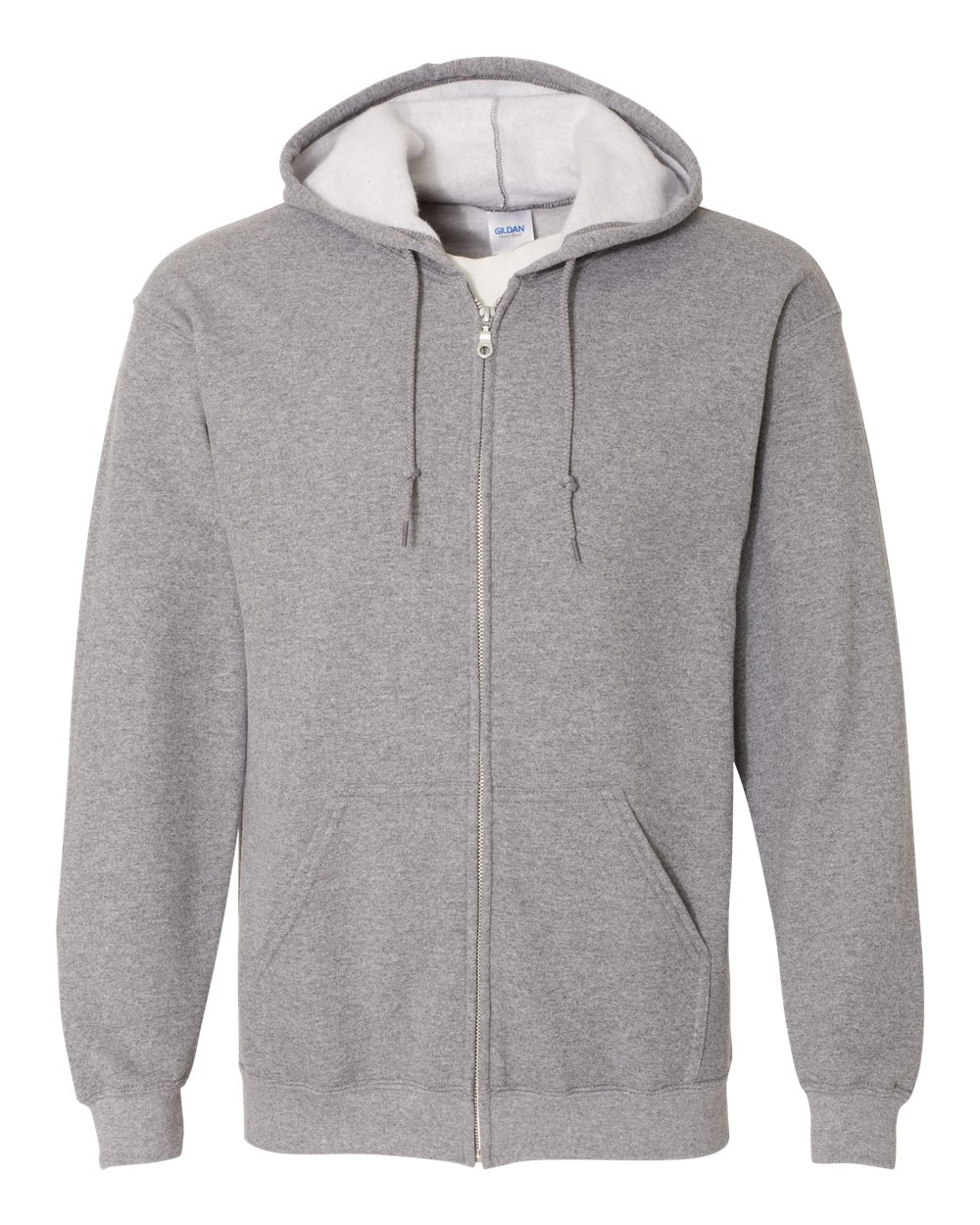 Gildan® Heavy Blend Full-Zip Long Sleeve Hooded Sweatshirt