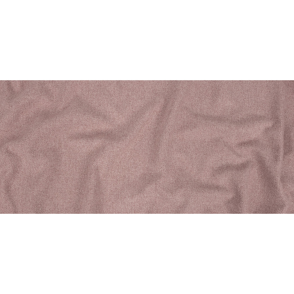 Pink Basketwoven Polyester and Cotton Home Decor Fabric