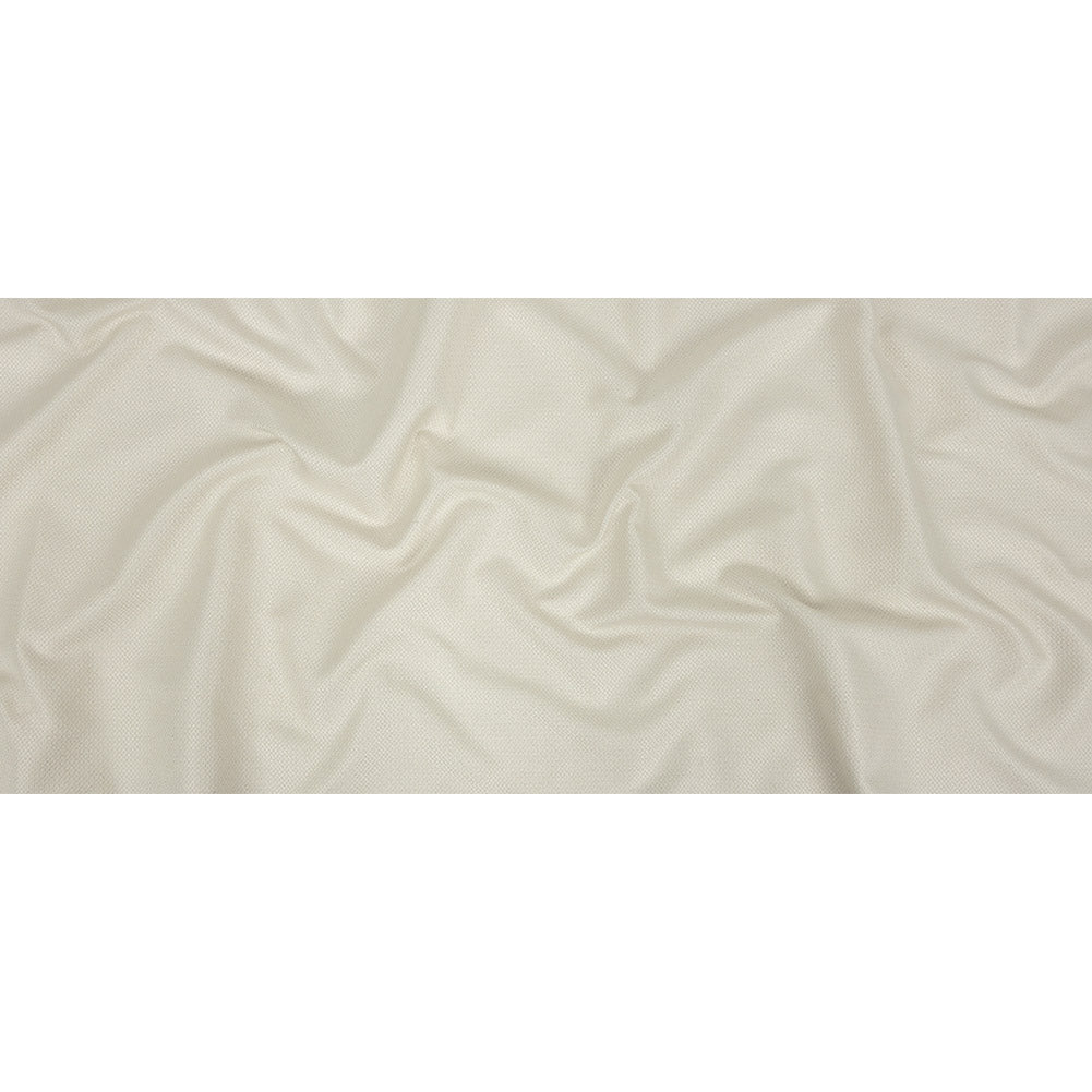Ivory Minute Diamond Blended Polyester Jacquard