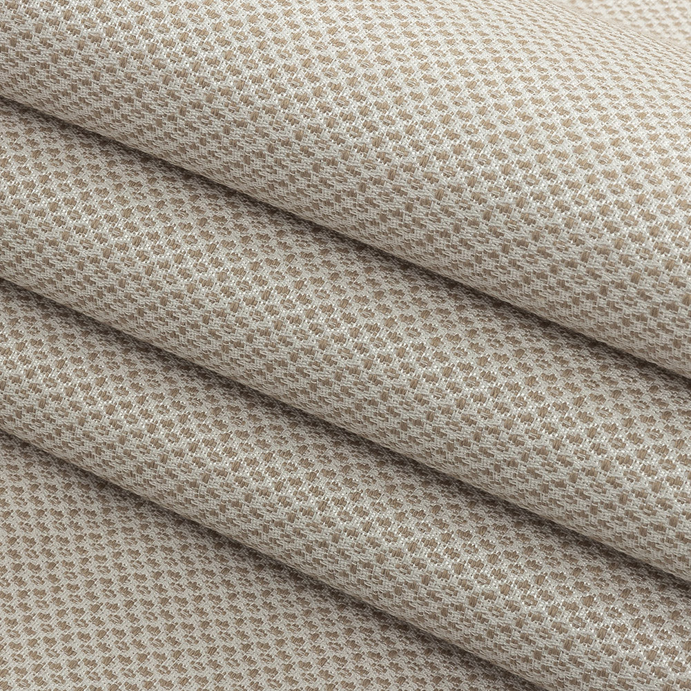 Khaki Minute Diamond Blended Polyester Jacquard