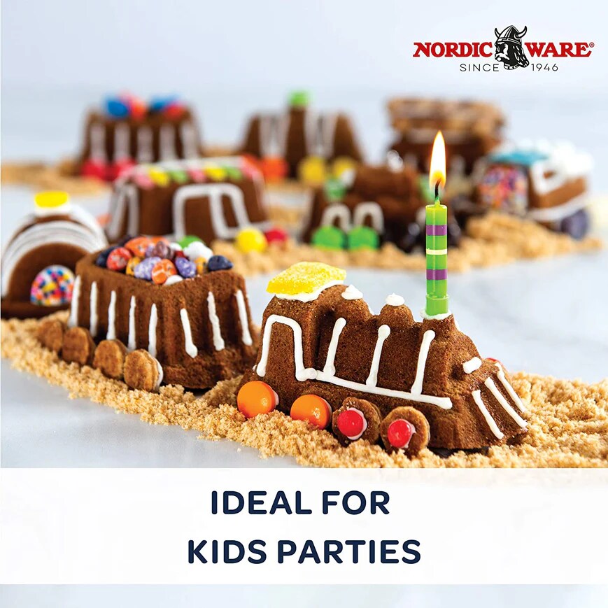 Nordic Ware Platinum Collection Train Pan