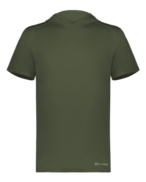 Holloway Men's Hooded T-Shirt Powered by Coolcore