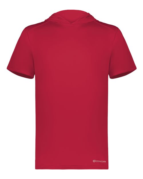 Holloway Men's Hooded T-Shirt Powered by Coolcore
