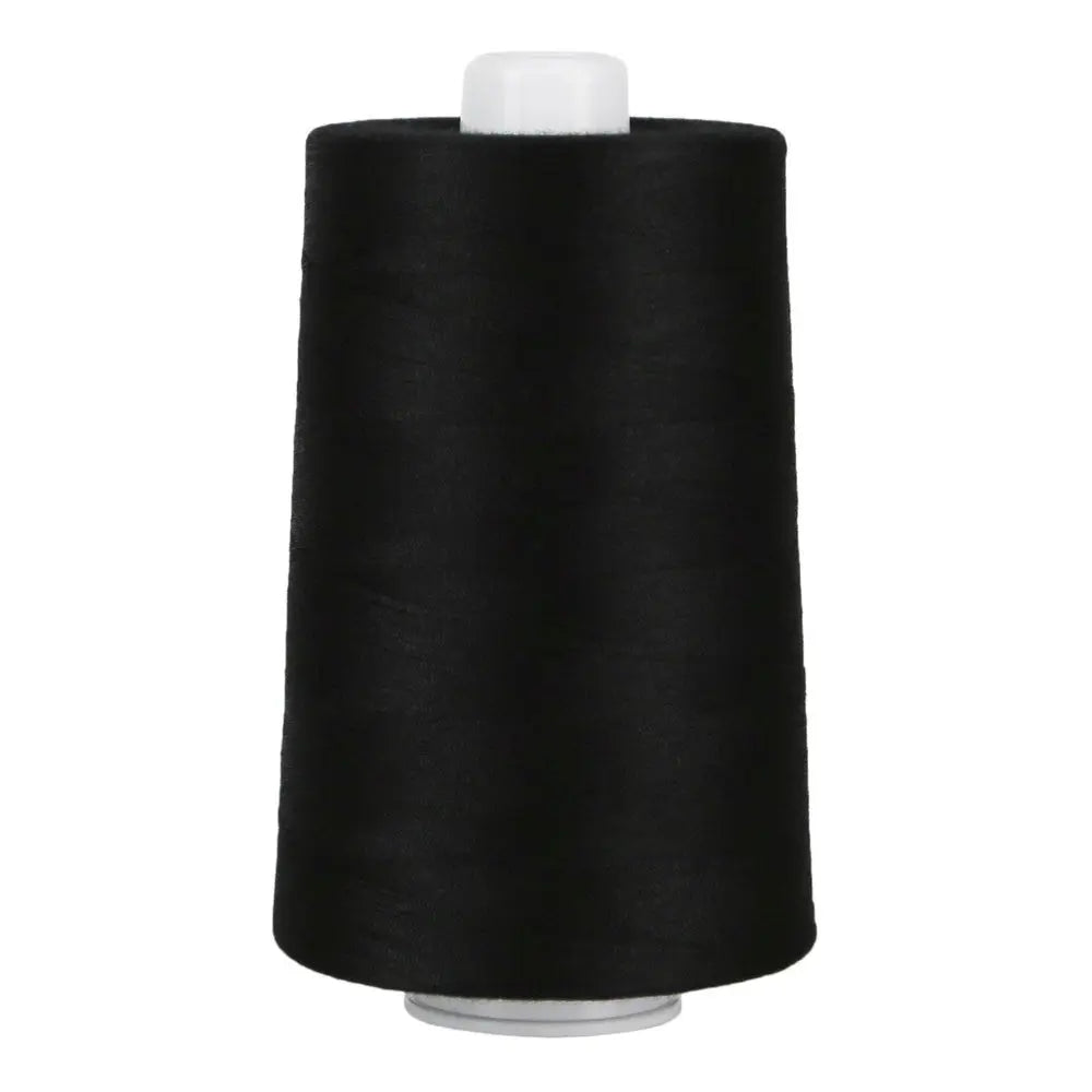 Black Omni Polyester Thread 6000 Yards