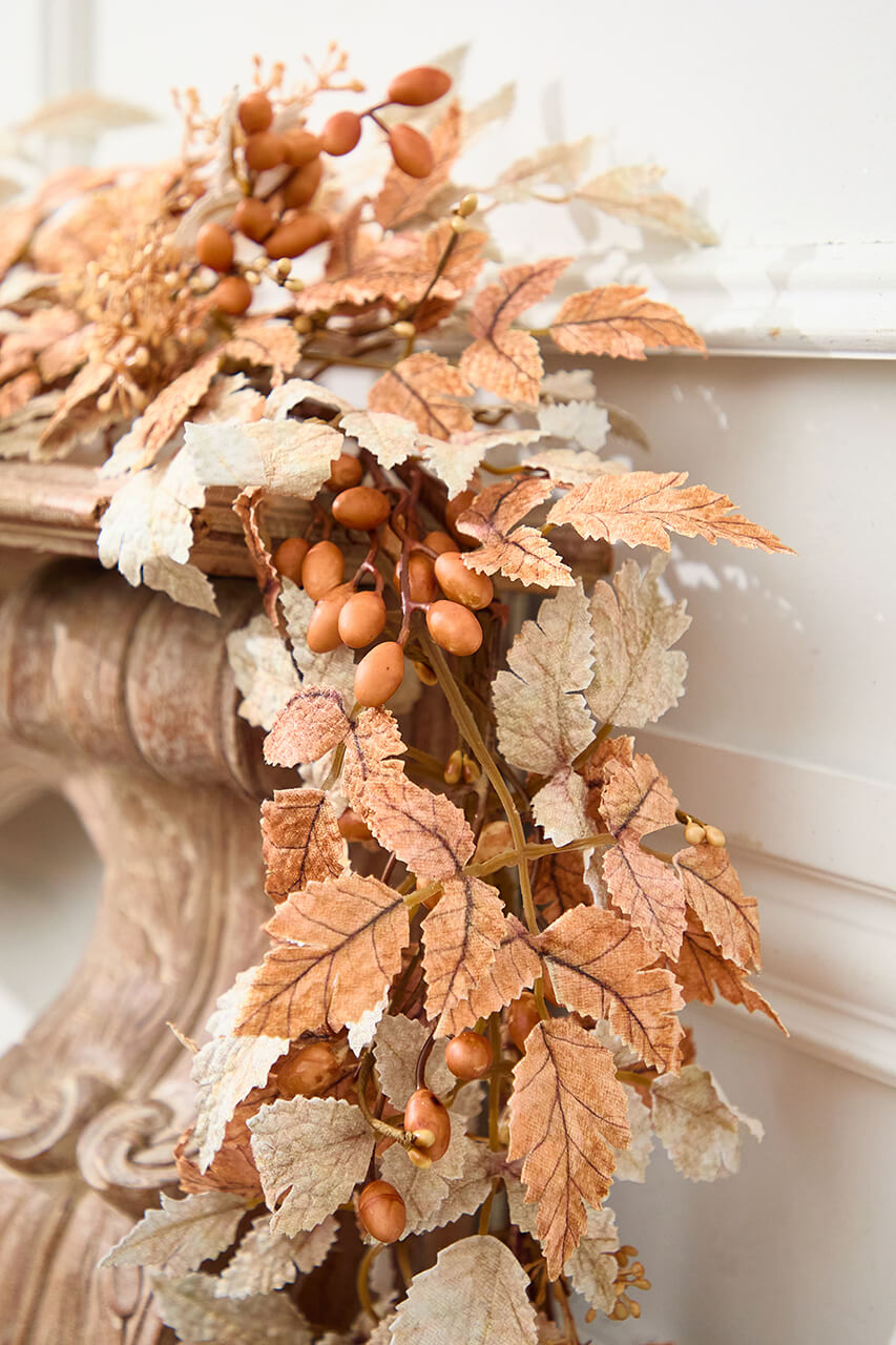 5' Fall Leaf Garland