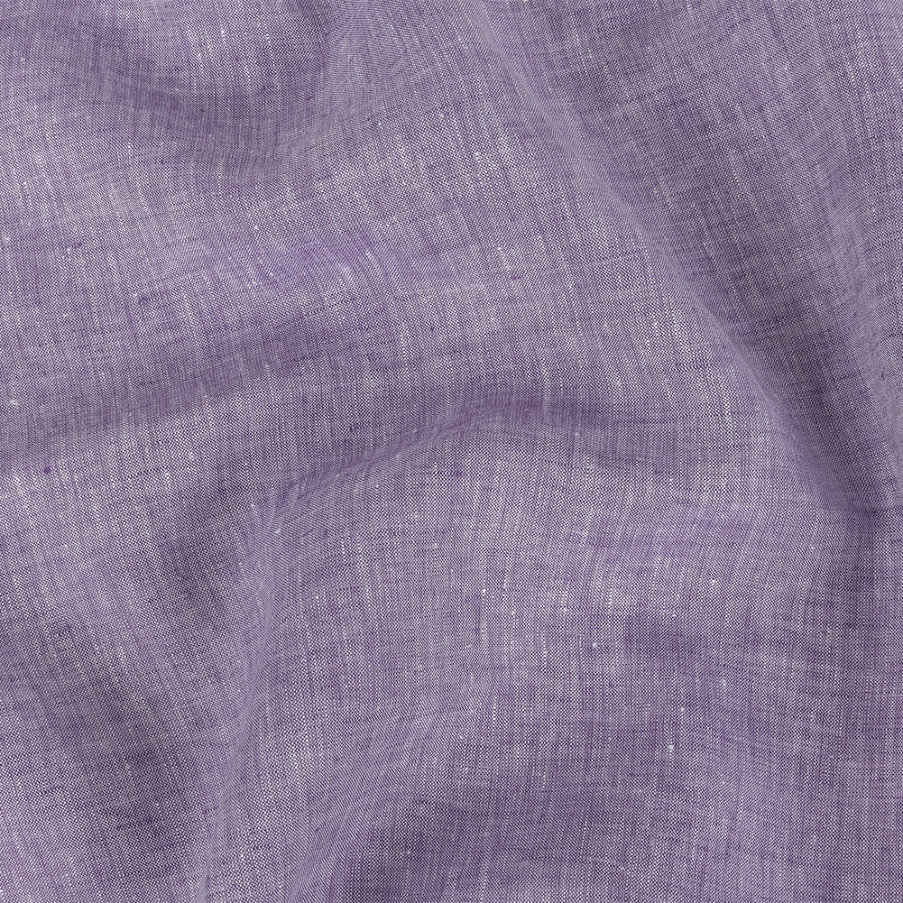 Lightweight Linen Chambray - Heathered Purple Haze - Minerva Collection