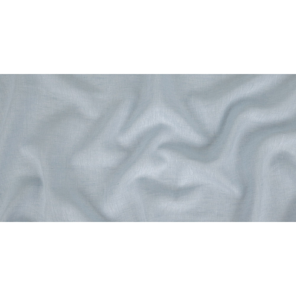 Lightweight Linen Chambray - Heathered Xenon Blue - Minerva Collection