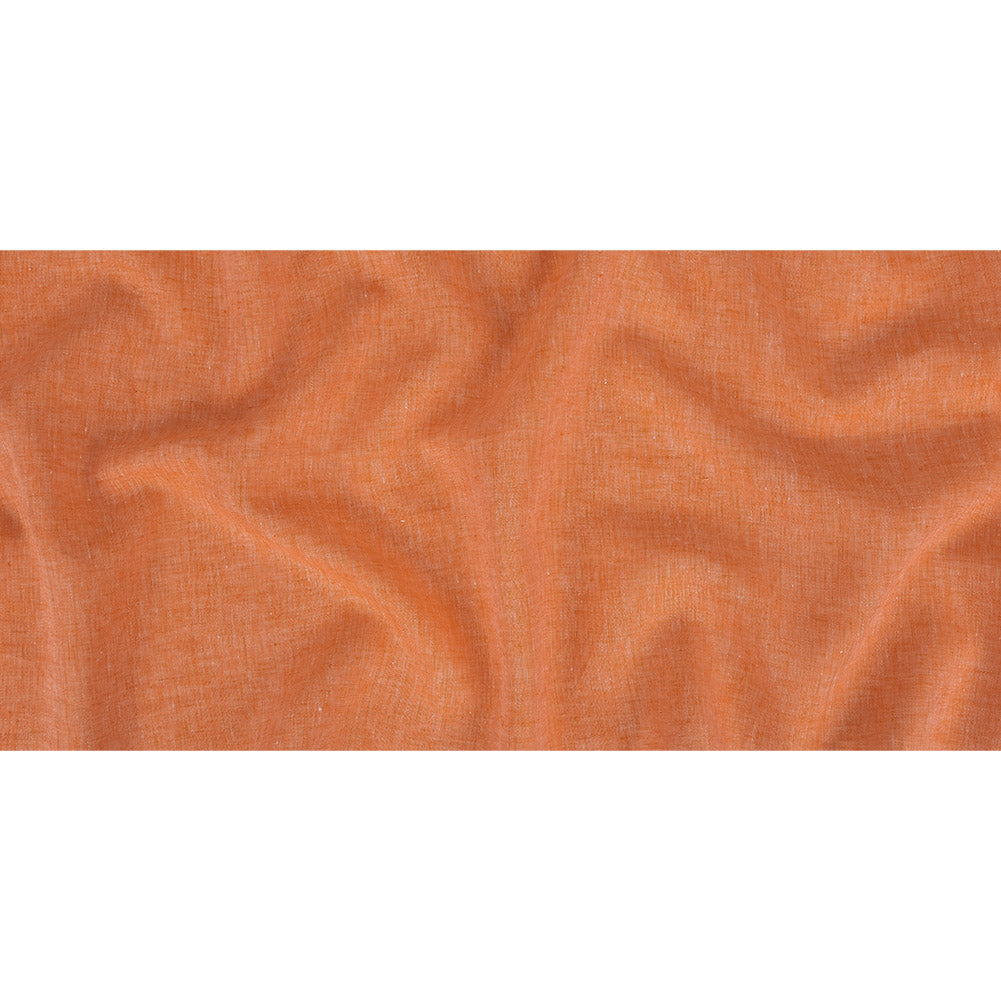 Lightweight Linen Chambray - Heathered Autumn Sunset - Minerva Collection