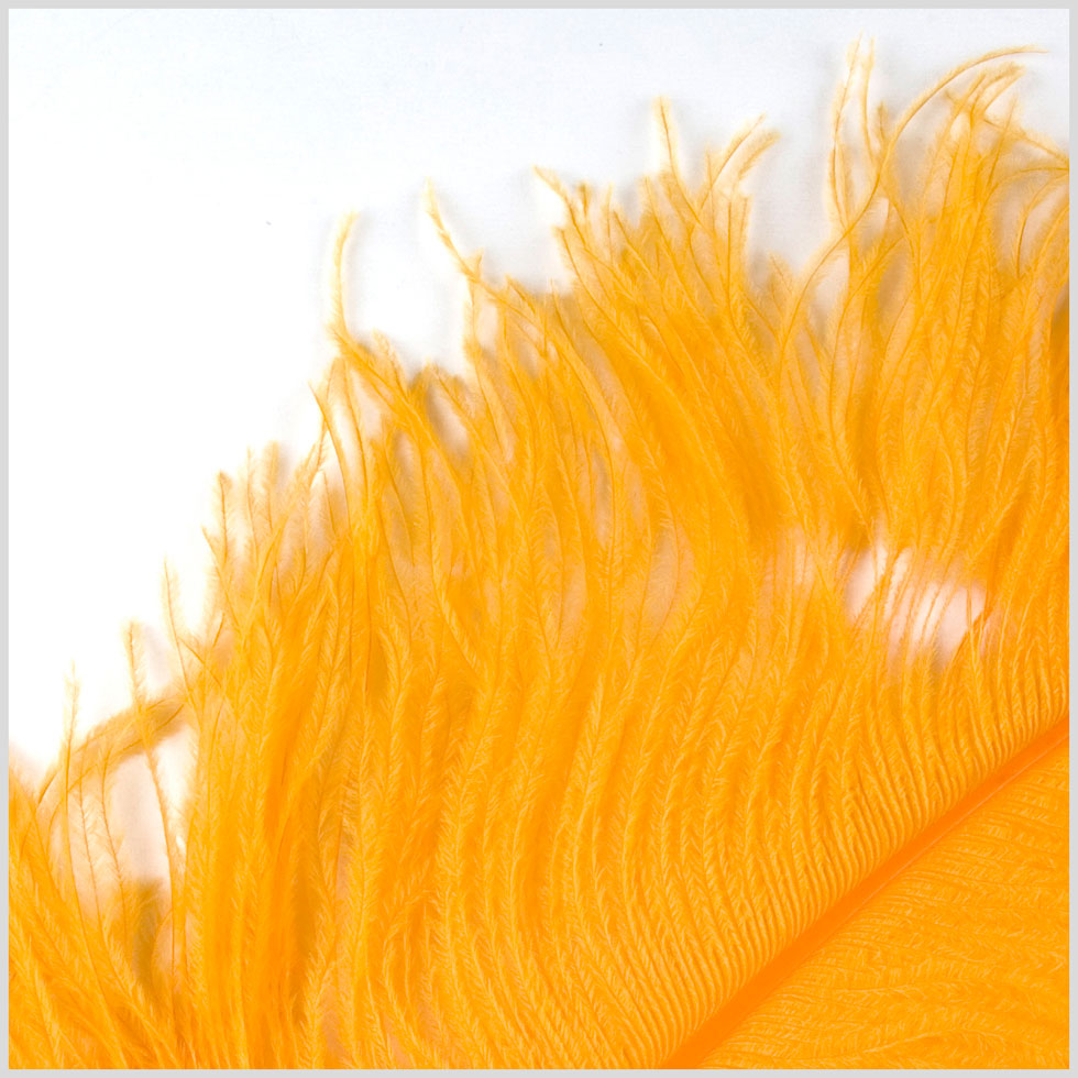 18"-21" Gold Ostrich Feather