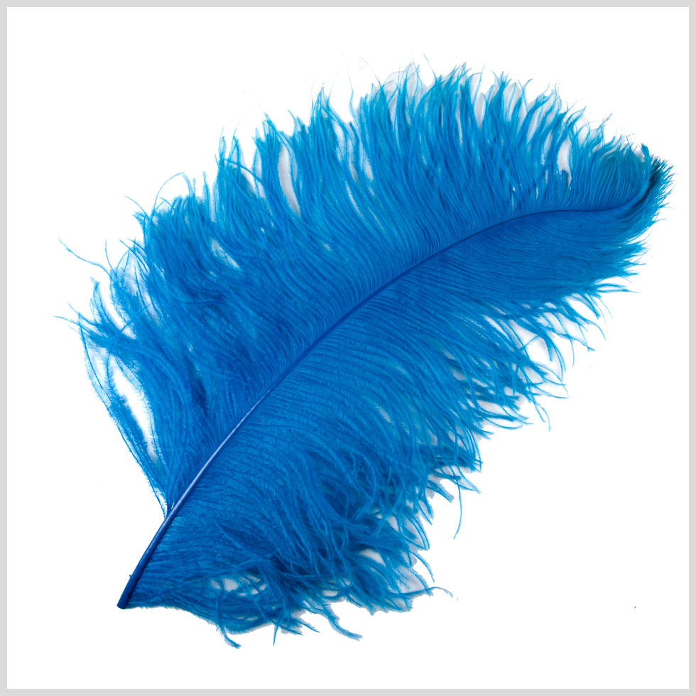 18"-21" Turquoise Ostrich Feather