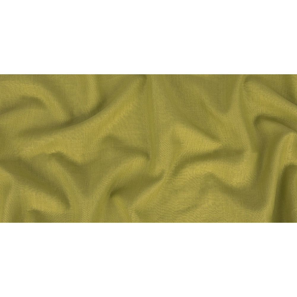 Medium Weight Linen Woven - Lime - Grasmere Collection