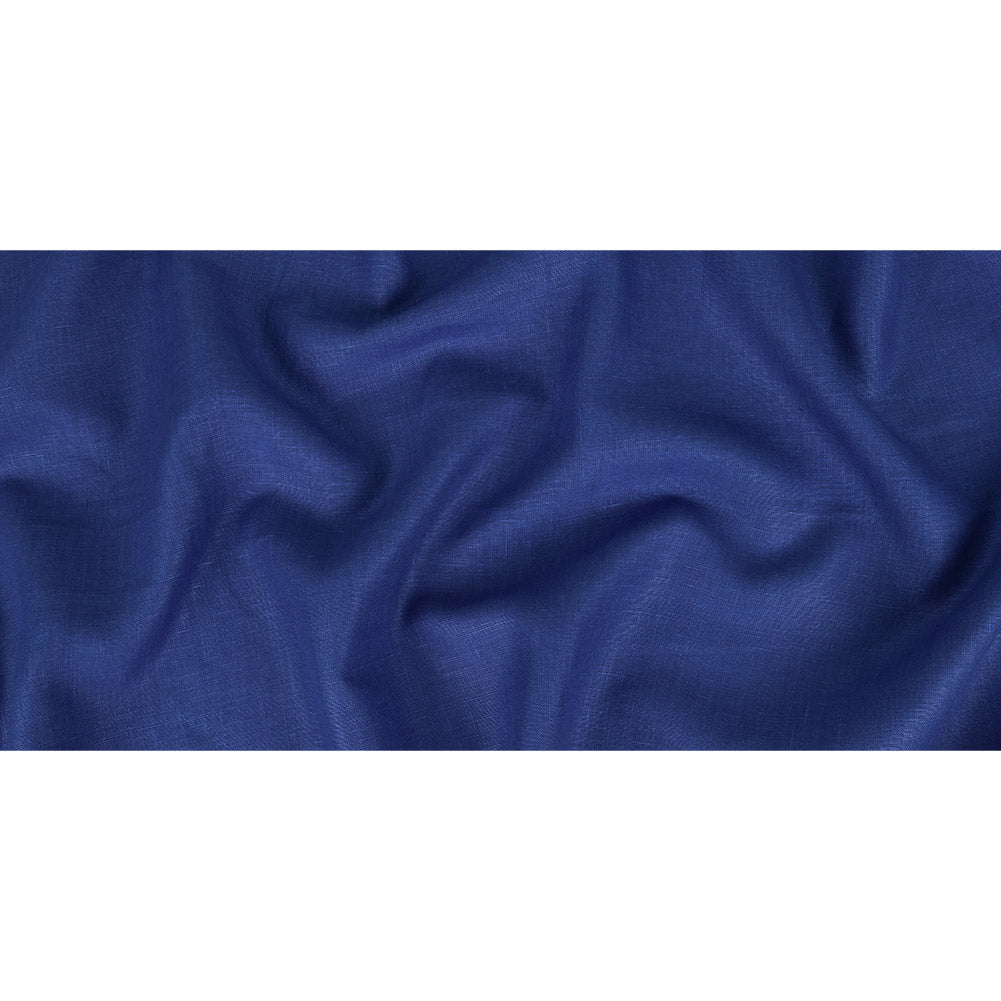 Medium Weight Linen Woven - Deep Ultramarine - Grasmere Collection