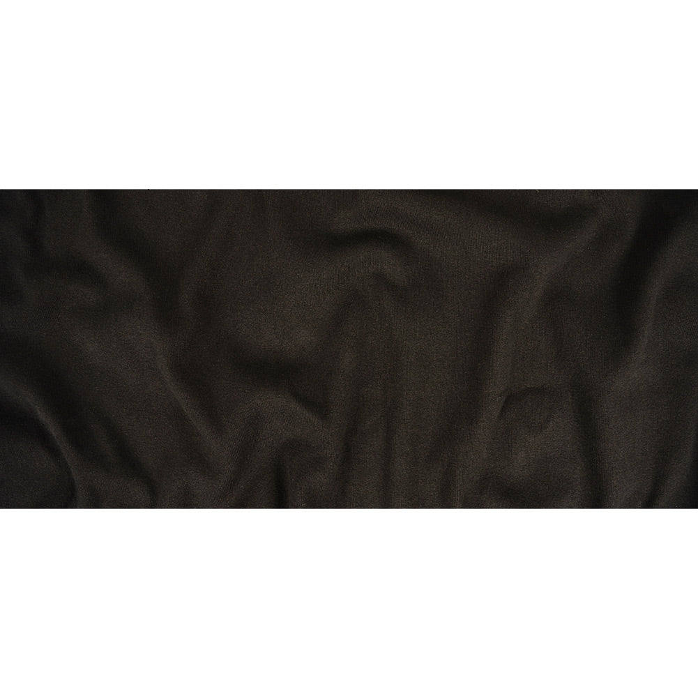 Cotton Tubular 1x1 Rib Knit - Black - Delia Collection