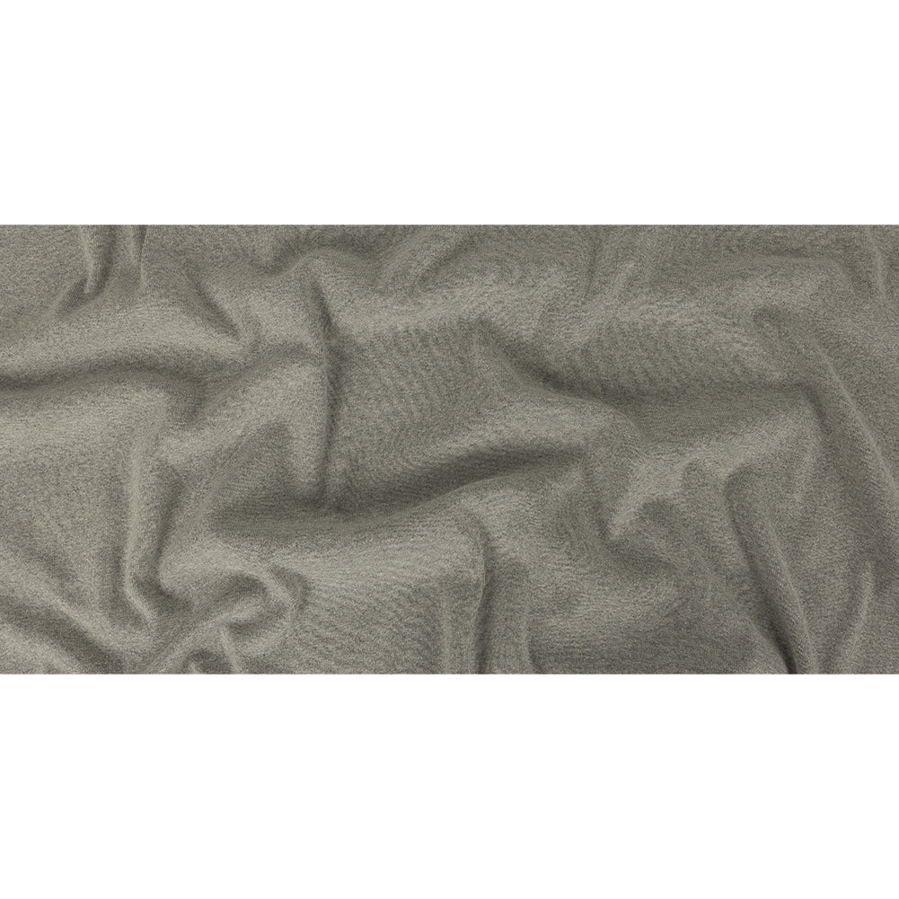Cotton Tubular 1x1 Rib Knit - Heathered Gray - Delia Collection