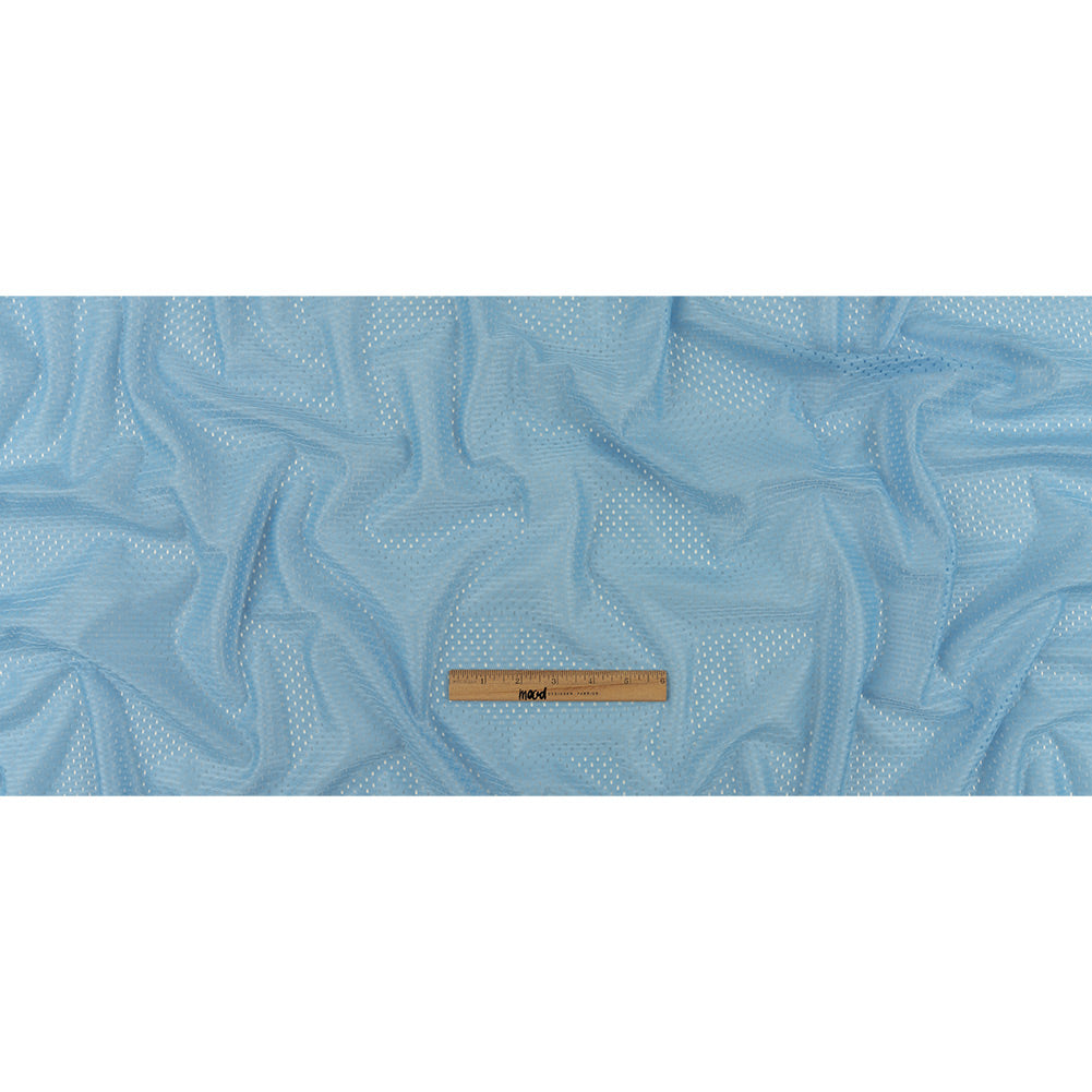 Polyester Athletic Mesh - Sky Blue - Heracles Collection