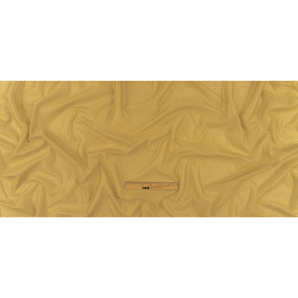 Polyester Athletic Mesh - Vegas Gold - Heracles Collection