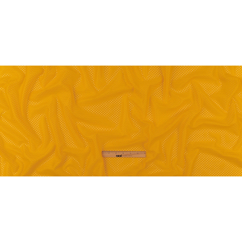 Polyester Athletic Mesh - Gold - Heracles Collection