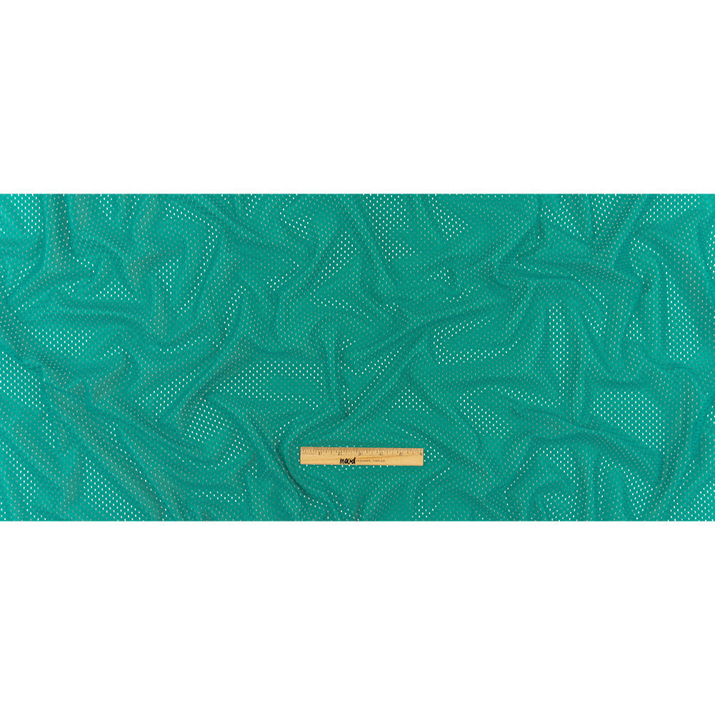 Polyester Athletic Mesh - Teal Blue - Heracles Collection