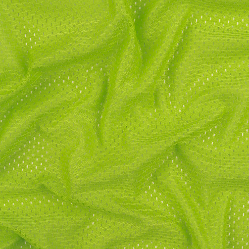 Polyester Athletic Mesh - Jasmine Green - Heracles Collection