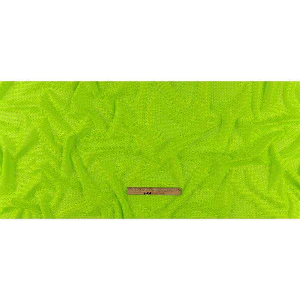 Polyester Athletic Mesh - Green Gecko - Heracles Collection