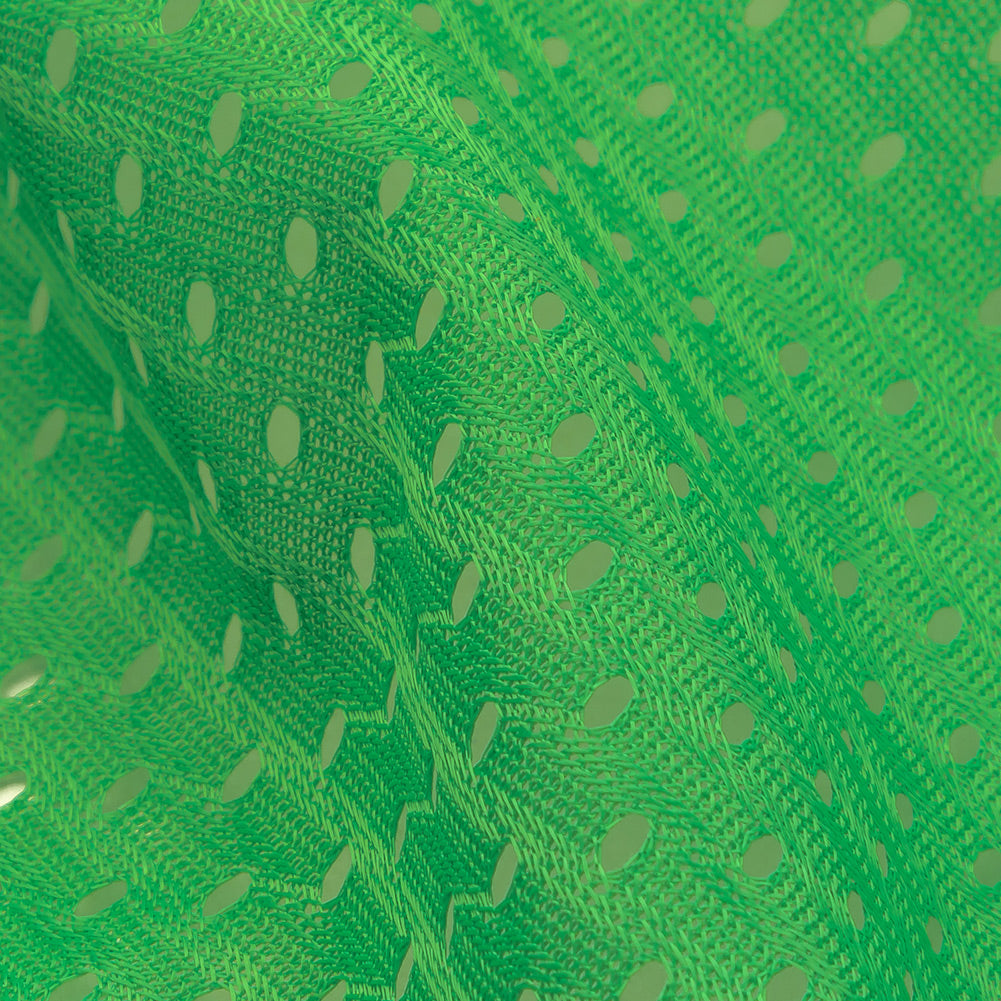 Polyester Athletic Mesh - Kelly Green - Heracles Collection