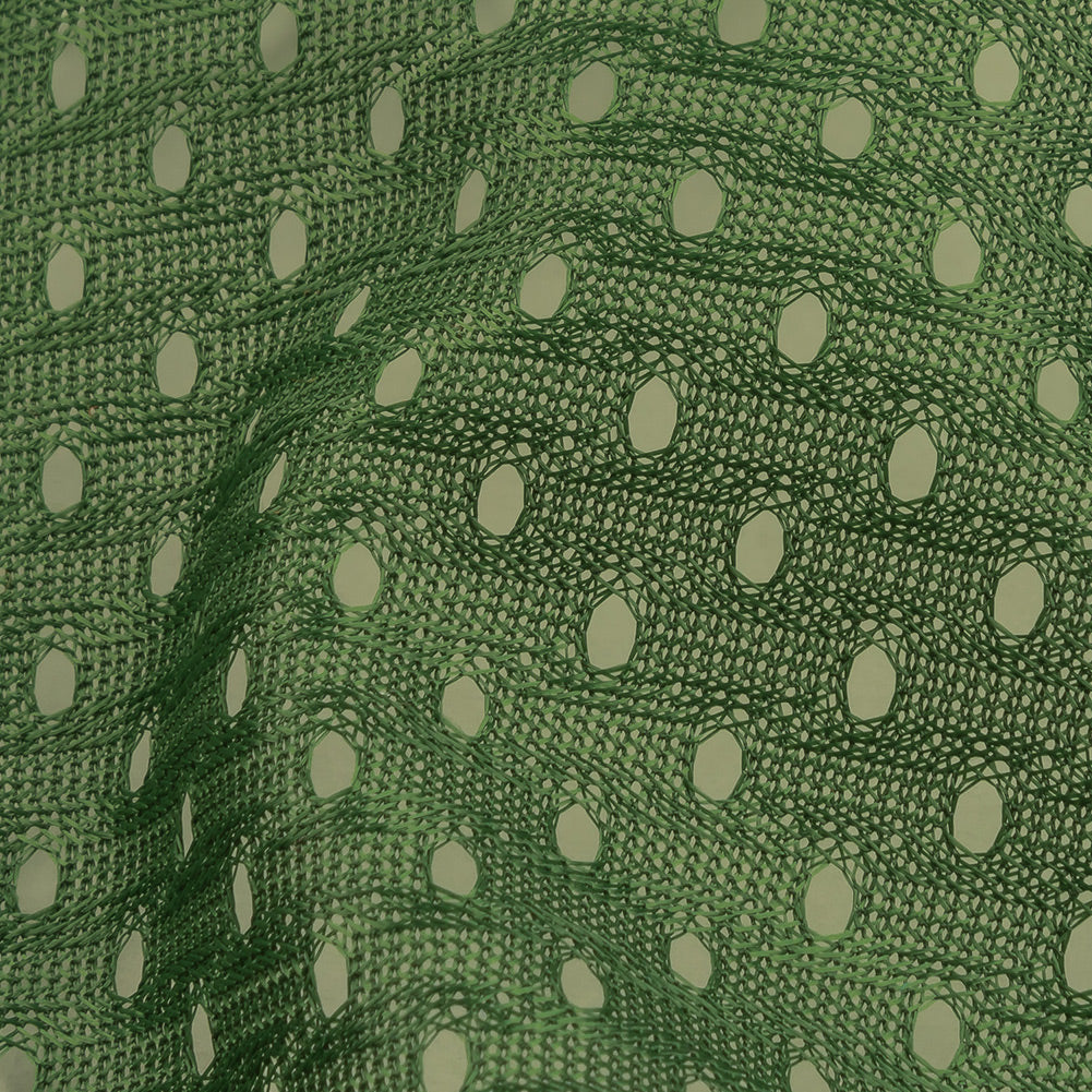 Polyester Athletic Mesh - Hunter Green - Heracles Collection