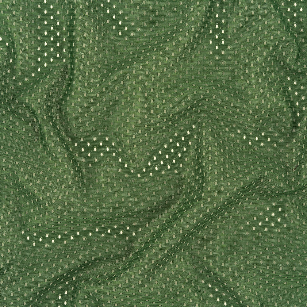 Polyester Athletic Mesh - Hunter Green - Heracles Collection