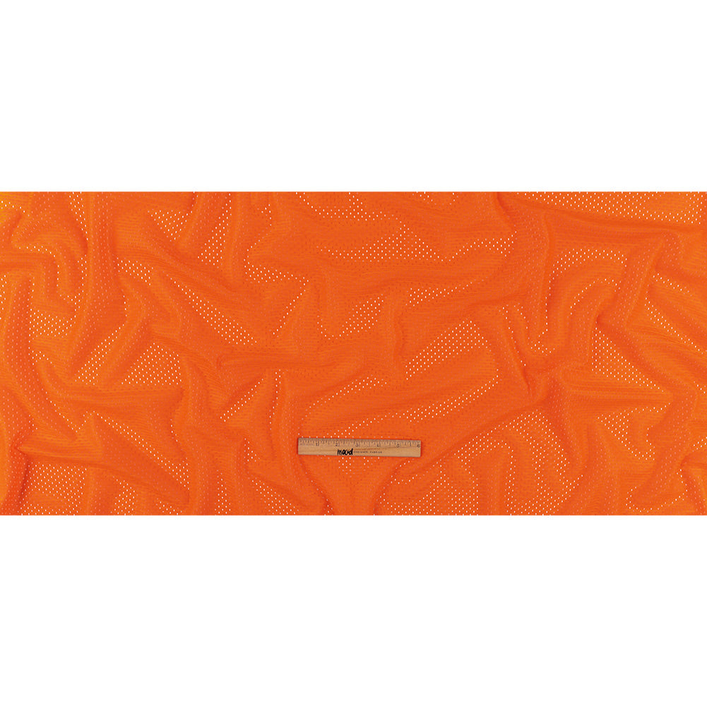 Polyester Athletic Mesh - Golden Poppy - Heracles Collection